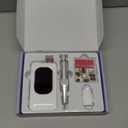 Professional Electric Nail Drill 45000RPM, Portable Nail File for Acrylic Gel Nails, Cordless Rechargeable Salon-Grade Ultra Power Nail Drill Kit for Shaping, Polishing & Removing Gel Nails (White)