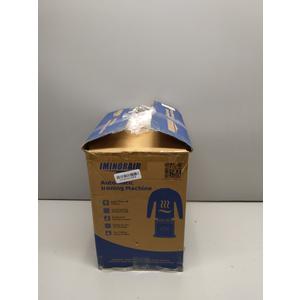 Automatic Ironing Machine, Portable Hands-Free Wrinkle Remover for Shirts & Pants, Gentle on All Fabrics, Ironing Machine Perfect for Apartments, Business Travel & Small Spaces (White)