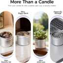 Mothers Day Gifts for Mom from Daughter Son - Birthday Gifts for Moms, New Mom Candle Gift Set, 17.4 oz 4-Pack Aromatherapy Candles, 120H Burn - Lavender | Lemon | Rose & Bergamot
