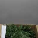 Christmas Garland with Dual Color 50 LED Lights 9 Ft, Prelit Xmas Garland with Cypress Leaf, Timer by Remote Control and Batteries Operated for Mantle Staircase Indoor and Outdoor (Green PVC 9FT)