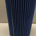 BLUE 4" 102 mm Inlet Truck Cold Air Cone Replacement Performance Washable Clamp-On Dry Air Filter (8" Tall)