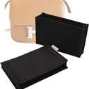 Lckaey Purse Organizer for constance 18 Bag insert Organizerconstance slim insert 2033black-S
