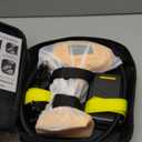 KeenPower Tire Inflator Portable Air Compressor - Super Fast - 21V Rechargeable Battery Powered Handheld 160PSI Tire Inflator, Dual Power Supply Modes, Portable Air Pump for Car Motorcycle E-Bike