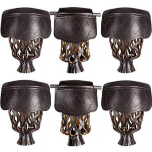 Collapsar Pool Table Pockets,Leatherette Billiard Pockets Set of 6