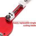 77750 Oil Filter Cutter Tool for Filter Cutting Range 2-3/8" - 5" Red