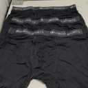 Mens 6 in. Bamboo Rayon Boxer Briefs 3 pack, Anti Chafing, Breathable, Non-Binding, Super Soft & Comfortable Moisture Wicking (Large, Black)