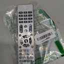 GE 4-Device Universal Remote Control, Designer Series, Brushed Nickel/Silver, 33709