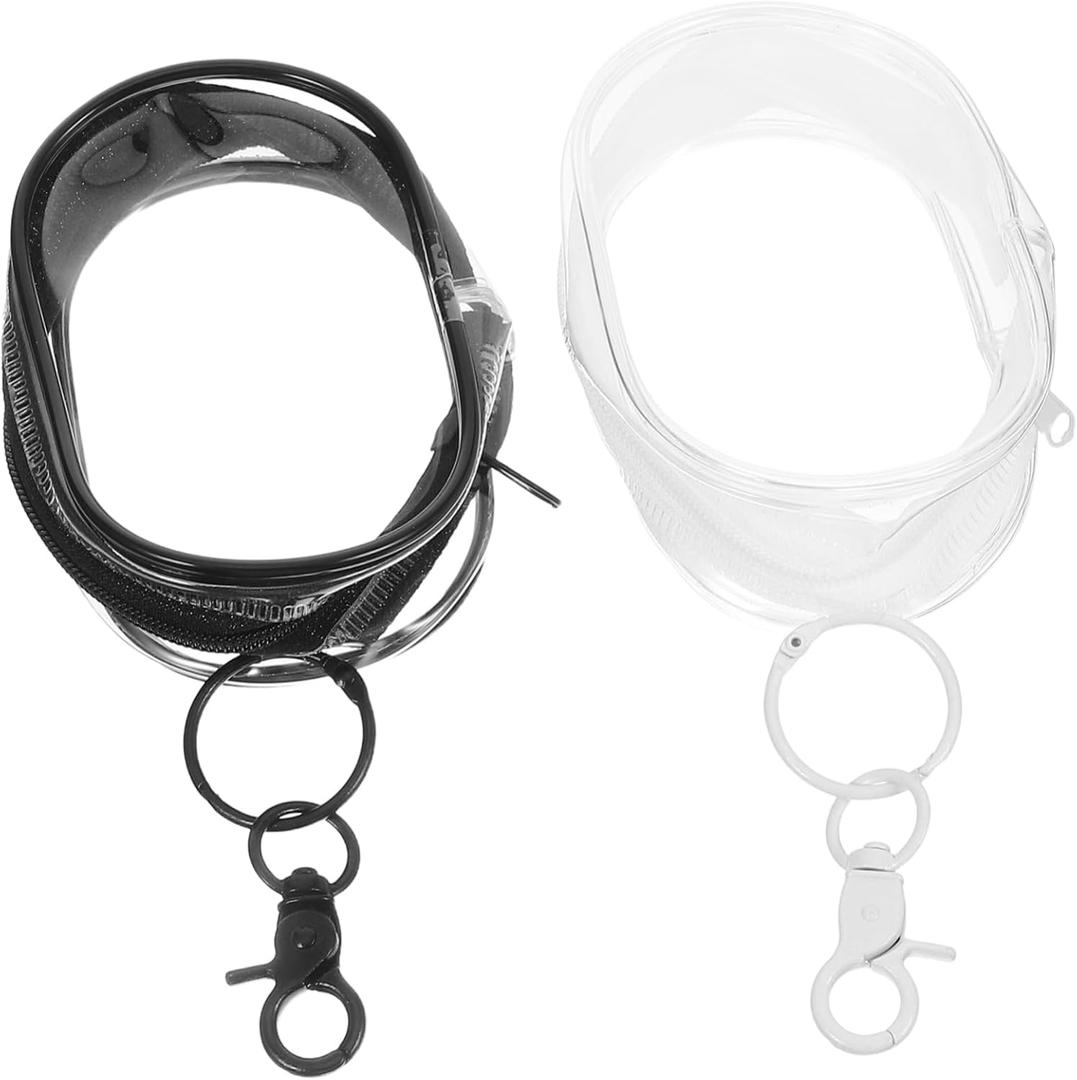 2pcs Data Cable Headphone Storage Bag Small Mini Usb Flash Disk Bag Portable Cord Organizer Travel Pouch