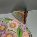 Enesco Jim Shore Heartwood Creek Nature's Meadow Turtle with Flowers anda Butterfly Figurine- Stone Resin Hand Crafted Collectible Figurines Home Decor Statue, 7.25 Inch