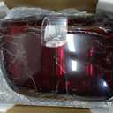 MAYELLO Smoked Red Tail Lights w/Bulbs Compatible with 2007-2013 Chevrolet Silverado 1500, 2007-2014 Chevy Silverado 2500 3500 Single Rear Wheel, Plug & Play Rear Lamps