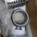 Geedel Rotary Cheese Grater, Kitchen Mandoline Vegetable Slicer with 3 Interchangeable Blades, Easy to Clean Rotary Grater Slicer for Fruit, Vegetables, Nuts (White)