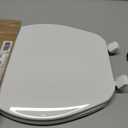 Bemis 70 Durable Plastic Toilet Seat, Round, White