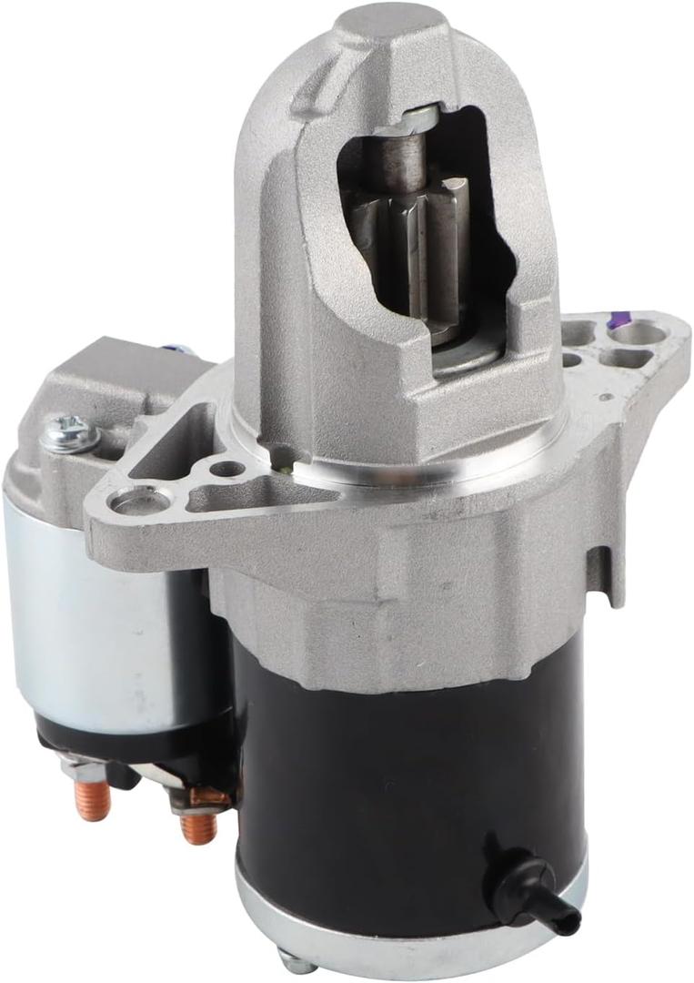 Starter Motor 12V 8 Teeth 1.2 KW Counterclockwise Compatible with Subaru Impreza 12-16 2.0L, Forester 14-18 2.5L, Crosstrek 16-17 2.0L, WRX 15-21 2.0L, XV Crosstrek 13-15 2.0L, Replace 19273N