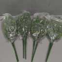Artificial Green Leaves, Eucalyptus/Milano/Pine/Yugali/Willow Leaves Faux, Lifelike Man Made Plastic Plants DIY for Home Table Garden Office Green False Leaf Decor (Milan, 5 PC)