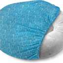 Round Dog Bed Covers Replacement Washable, Dog Bed Washable Cover, for All Shapes (Small (Up to 27), Cloud Nine)