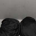 10 ft x 10 ft Wrinkle Free Black Backdrop Curtain for Parties, Polyester Black Photo Backdrop Drapes for Graduation Birthday Wedding Party Stage Curtains, Background Curtains for Stand