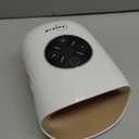 pryfey Hand Massager, 9 Modes 9 Intensities Hand Massage, Cordless Hand Massager for Arthritis and Carpal Tunnel, Gift for Christmas Men Women Parents Relaxation at Office,White