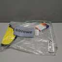 Acrylic Magnetic Dry Erase Calendar for Fridge Clear Vertical Monthly Whiteboard Planner Erasable Planning Board White 16" x 12" w/ 6 Color Wet Erase Marker