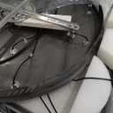 Modern LED Chandeliers for Foyer Entryway High Ceiling Long Staircase Chandeliers Dimmable Dimmable Flush Mount High Villa Foyer 2700k-6000k (26in x 7.9in x 118in, Black)