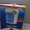 Vicks Warm Mist Humidifier FilterFree 1Gal Tank, Auto ShutOff, Night Light, VapoPad and VapoSteam Compatible (White)