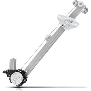 A-Premium Electric Power Window Regulator with Motor Compatible with Honda Pilot 2009 2010 2011 2012 2013 2014 2015, Sport Utility, Rear Left Driver Side