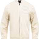Pro Standard Mens NBA Neutral Twill Jacket (3X-Large, Eggshell)
