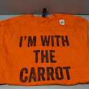 Funny I'm with The Carrot Halloween Costume Mens Womens Kids T-Shirt , Size L