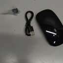 TECKNET Wireless Bluetooth Mouse, Rechargeable Silent Dual Mode (Bluetooth 5.2 & USB) Laptop Mice with LED Lights – Computer Mouse for Laptop/ MacBook with Type C Adapter