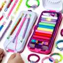 Friendship Bracelet Making Kit for Girls - Crafts for Girl - String Bracelets Maker - Gifts for 8-12 Year Old Kid - Birthday Gift Ideas & Kits Toys Ages 8, 9, 10, 11, 12 - Kids Age 8-12 Olds
