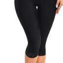 MERYOSZ Butt Lifter for Women Thigh Slimmer Shapewear High Waist Trainer Panties Tummy Control Body Shaper Shorts (Small, Black)