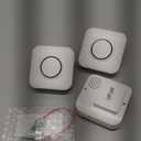 Satisure Wireless Doorbell Chime for Google Nest Doorbell (Wired, 2nd Gen& 3rd Gen) Doorbell Extender with Receiver Connects to Existing Hardwired 58 Chimes and 5 Volume (1 Video Extender 3 Receiver (White)