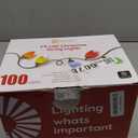 C9 LED Christmas Lights Outdoor 25Ft Outdoor Christmas Decorations String Light Waterproof with 26 C9 LED Multicolor Bulbs, Hanging Vintage Christmas Lights for Patio Roofline Garden Holiday Party