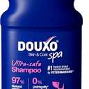 DOUXO Skin & Coat SPA - Ultra-Safe Sensitive Skin Soothing Shampoo, 16 fl oz, Skin-Friendly Formula Cleans and Soothes, Leaves The Coat Soft and Radiant
