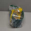 PACEARTH Swing Seat Support 660lb with 68.9 inch Anti-Rust Chains Plastic Coated 23.6 inch Tree Hanging Straps and Locking Buckles Outdoor Playground Tree Swing-Green