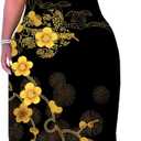 PinkPatty Plus Size Maxi Dress for Women Summer Casual Short Sleeve Tshirt Dresses with Pockets (XL-6XL) (A - Print#1, XL)