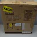 LUE BONA Pleated Vanity Stool, Velvet Upholstered Vanity Stool for Makeup Room, Round Mondern Stool for Vanity, Ottoman Footrest Stool with Metal Legs for Living Room, Bedroom, Pumpkin Brown