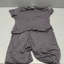 SUUKSESS Women 2 Piece Lounge Sets Going Out Y2K Foldover Pants Matching Pajamas (Large, Ash)