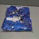 Shellwei 12 Pcs Cute Shark Drawstring Bag Summer Pool Party Favor 10 x 12 Inch Drawstring Backpack Goodie Shark Theme Birthday Party Supplies Storage Gift Bags for Kids Boys Girls, Blue