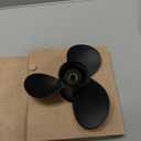 SouthMarine Boat Engine Aluminum Alloy Propeller 9 1/4x11 58100-93743-019 for Suzuki 9.9HP 15HP DT9.9 DT15 DF9.9 DF15 DF20 2/4-stroke Outboard Motor 9 1/4 X 11