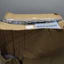 fani 100 Pcs Rose Gold Charger Plates Bulk, 13 Inch Reef Wedding Chargers for Dinner Plate, Round Plastic Reusable Ruffled Rim Decorative for Table Setting, Parties, Wedding, Events