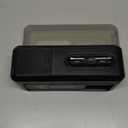 OWLTRA OW-7 in-/Outdoor Electric Rodent Trap, Instant Kill Mouse & Rat Zapper with Waterproof Cover, Sound & Light Alarm, and Batteries or USB Power Source, Waterproof Grade IPX4, Black