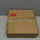 BAG BOX 100 Pack 5.9x3.1x8.25 Inch White Gift Bags with Handles,Bulk Kraft Paper Bags for Shopping, Retail, Merchandise, Wedding, Party Favors, Paper Grocery Sacks
