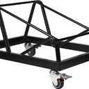 OEF Furnishings OEFDY-85CL Chair Dolly (20-Chair Capacity, Steel Frame, Vertical Chair Stacking for OEF850-CL and Similar Lightweight Stack Chairs)