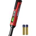 KAIWEETS Brake Fluid Tester Pen with Corrosion Resistance Probe, High-Precision Brake Fluid Moisture Tester with Data Hold Function, Buzzer Alarm, 3 Colors Backlight, Calibrated for DOT3, DOT4, DOT5.1 (Red)