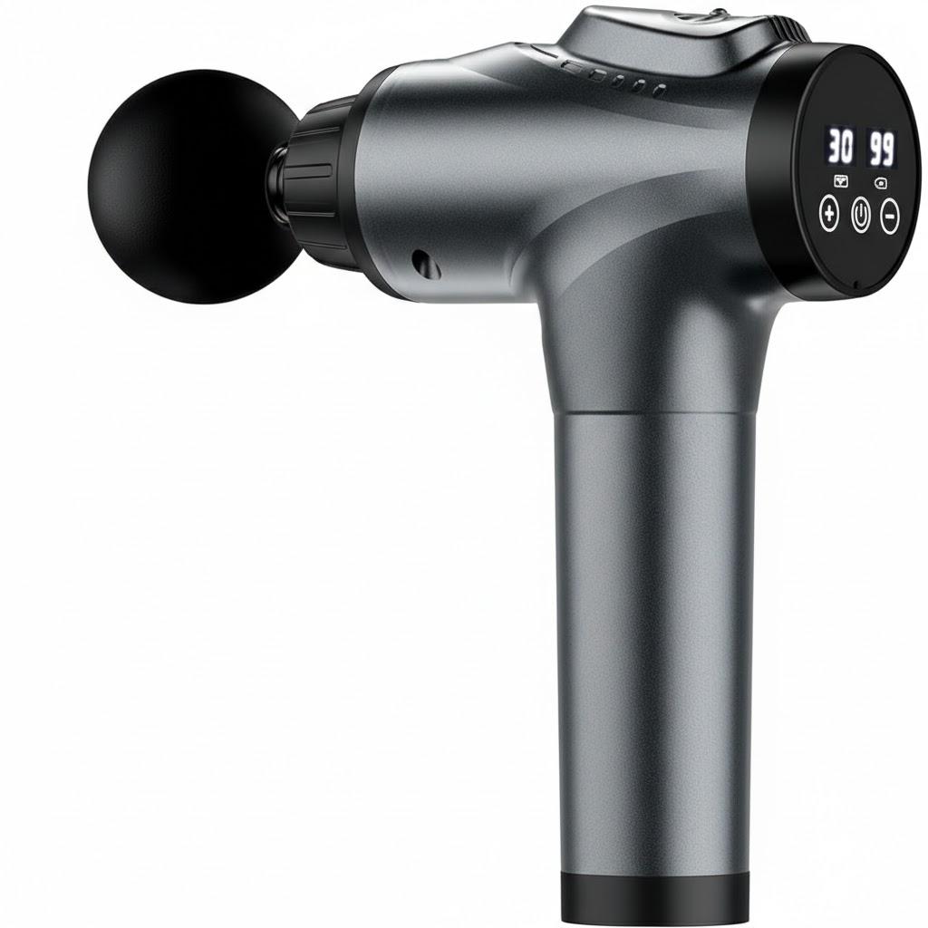 Massage, Muscle Massage for Athletes Handheld Electric Deep Tissue Back Massager, Percussion Massage Device for Pain Relief with 30 Speed Levels Heads not included