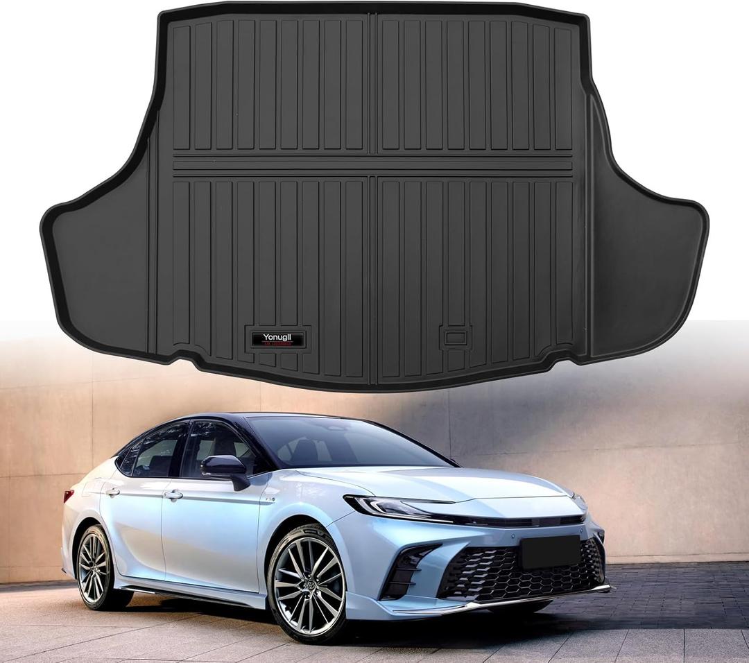 Custom for 2024 2025 2026 Toyota Camry Cargo Mats Trunk Liner All Weather TPE Protection Mat Accessories (for 2024-2026 Toyota Camry)