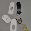 Kasa Smart Video Doorbell Camera Hardwired w/Chime, 2K Resolution, Always-on Power, Night Vision, 2-Way Audio, Real-Time Notification, Cloud & SD Card Storage, Works w/Alexa & Google Home (KD110)