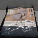 Waterproof Recliner Chair Covers, Recliner Covers that Stay in Place, Electric Recliner Cover, Recliner Covers Washable with Pocket, Elastic Straps for Kids, Pets, Dogs (Dark Gray, 23")