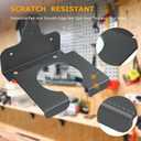 2 Pack Garden Tool Hanger for Garage Wall,Garage Tools Storage and Organizer Racks for Leaf Blower,String Trimmer,Weedeater,Chainsaw and Other Garden Tools, 2025 Yard Maintenance Must Haves