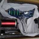 2025 Wireless Tesla Coil Gun Pro - 4th Gen Handheld Arc Generator, 10cm Adjustable Lightning, 2900mAh Rechargeable Battery, Safe Touch Mode for Science Education & Experiments, 11.02" x 2.36" x 6.50"